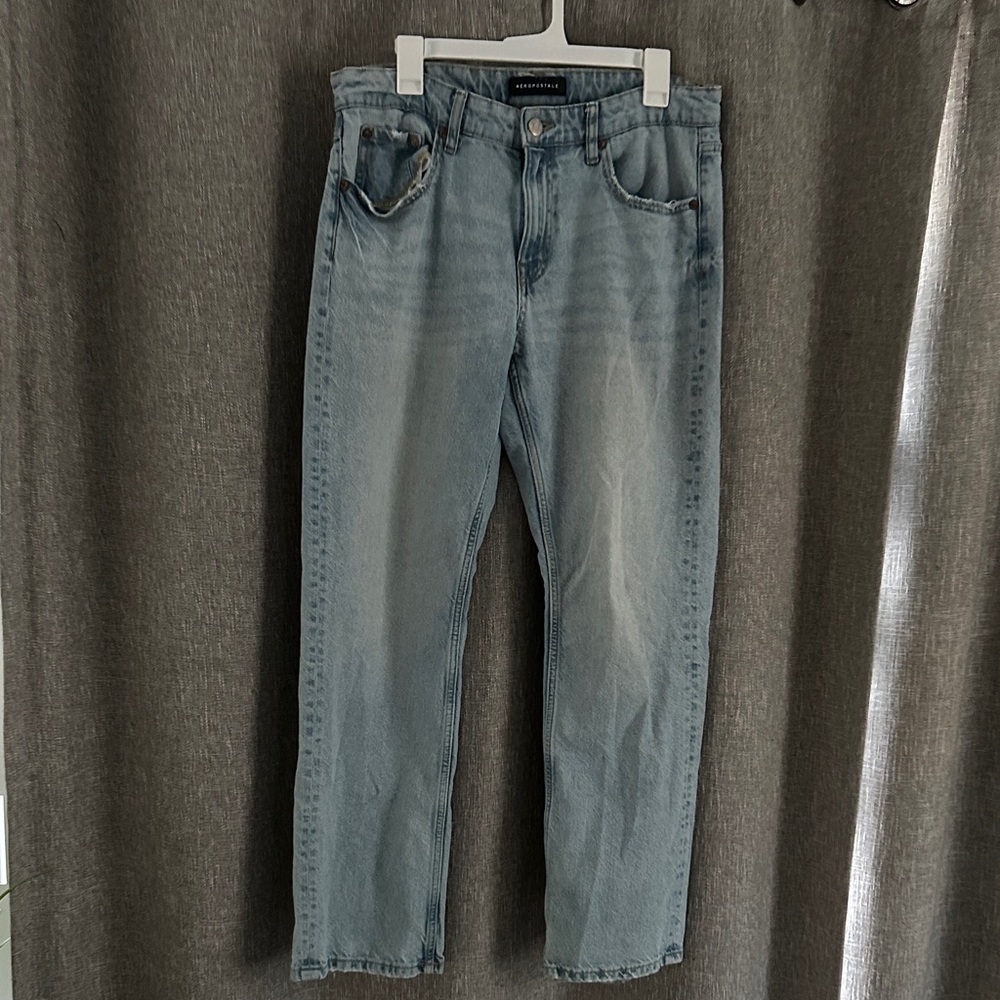 Aeropostale Light Blue Women's Flare Jeans